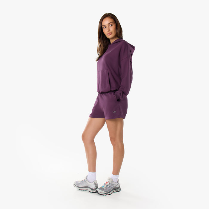 Essential Logo Shorts | Plum