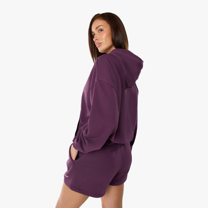 Essential Logo Shorts | Plum
