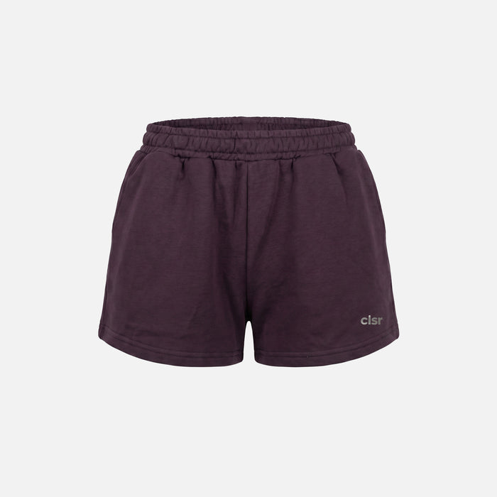 Essential Logo Shorts | Plum