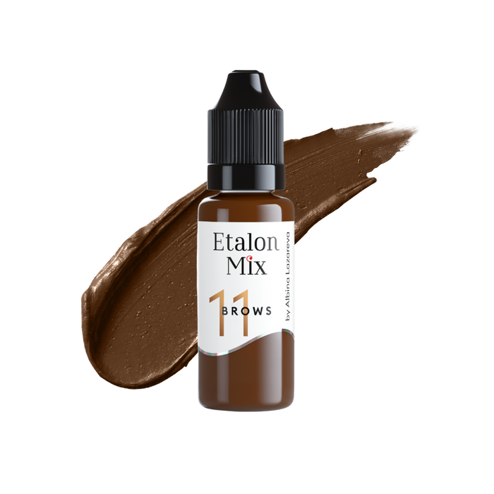 Etalon Mix №11 Espresso (№6) Pigment 15ml Supreme Permanent