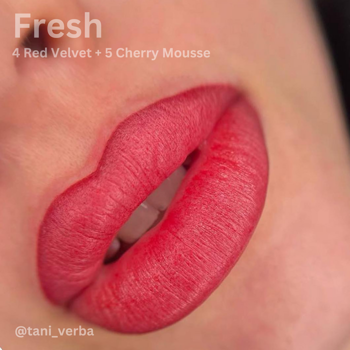 Etalon Mix №4 Red Velvet Lips Pigment 15ml Supreme Permanent