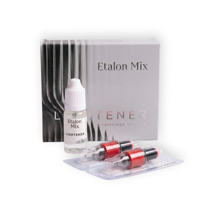 Etalon Mix Color Pigment Remover 10ml and Cartridge Sample Kit With Complete Education Supreme Permanent