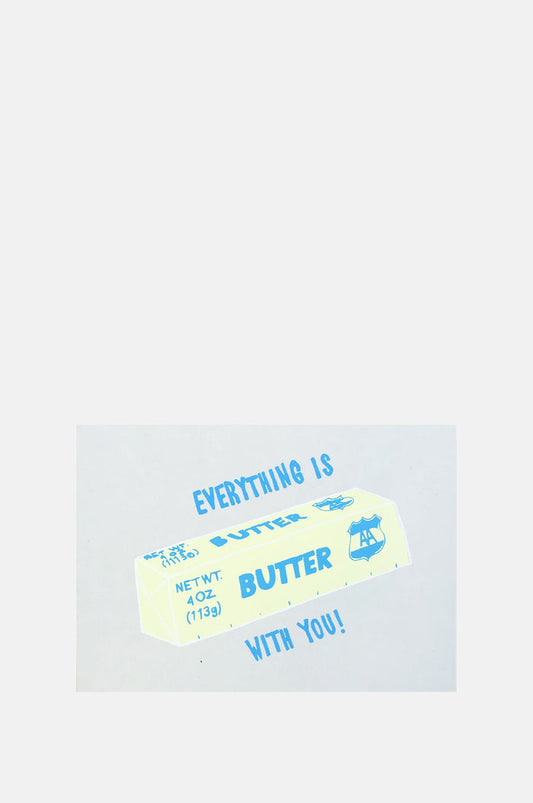Alphabet Studios Everything is Butter Card.