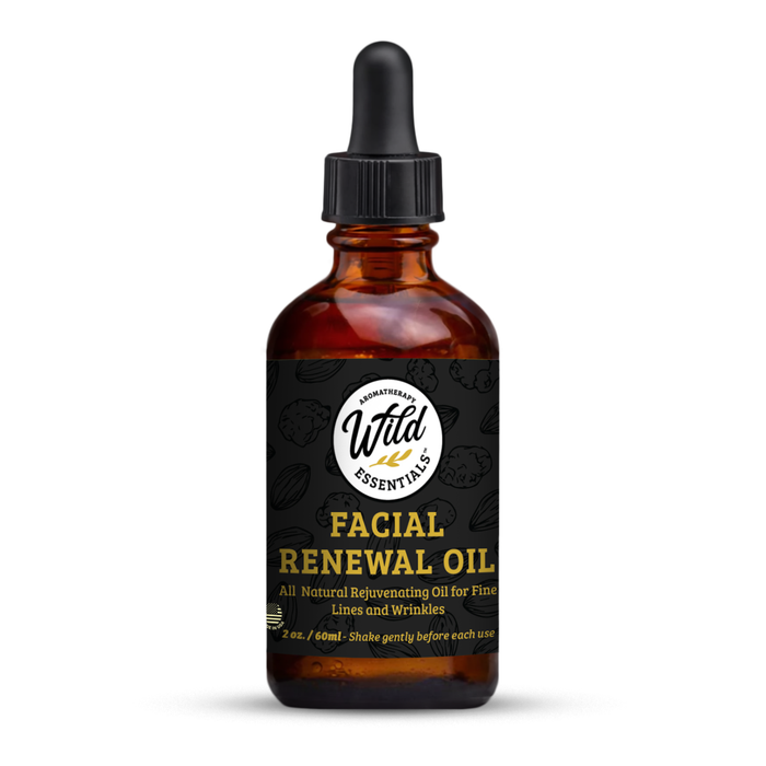 Facial Renewal Oil (2 oz) – Frankincense, Jojoba & Castor Blend