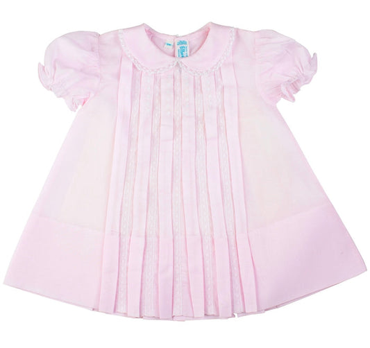 Feltman Brothers Pink Lace Inlay Dress