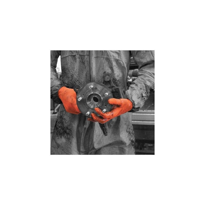 Finite® Orange Grip Nitrile PF Gloves Per/90