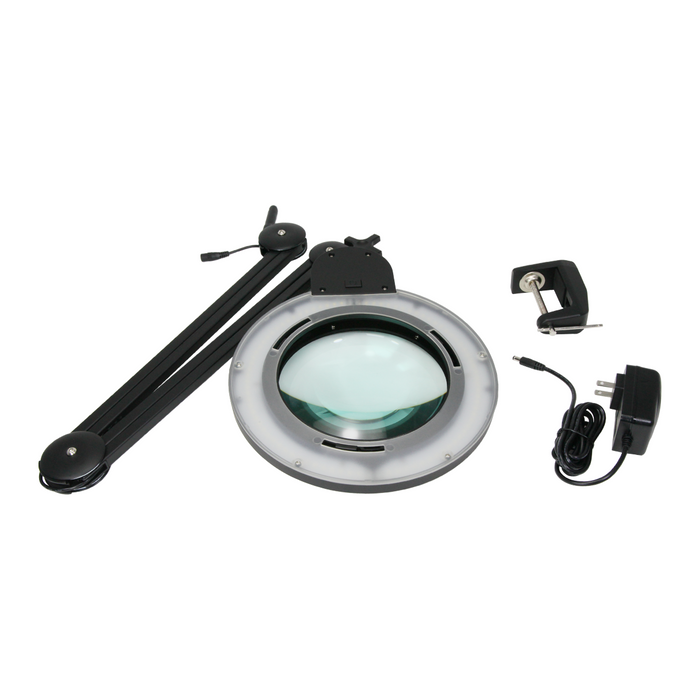 Flexible Arm ESD Safe SMD LED 3D Adjustable LED Clamp Magnifying Lamp (ESD) MG16304312