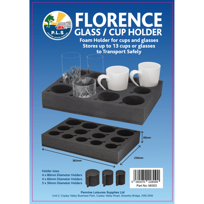 Florence Foam Mug/Glass Holder