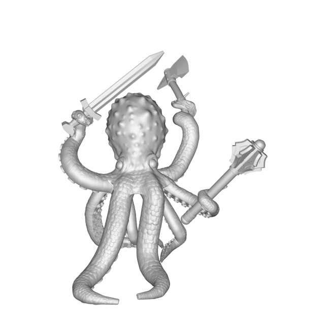 Foes STL Collection – Octopi