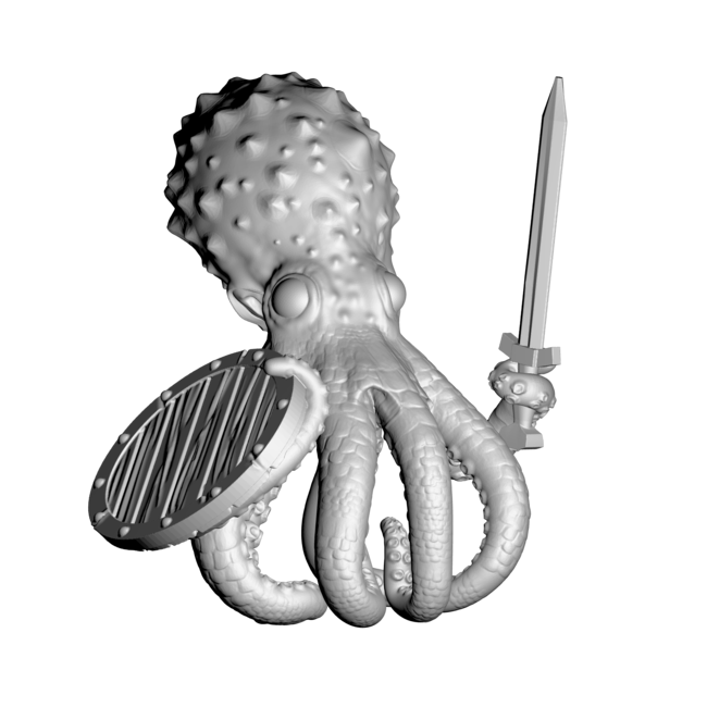 Foes STL Collection – Octopi