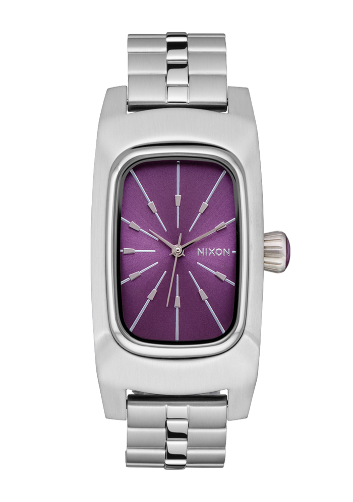 Frankie - Mid Century / Silver / Purple Sunray