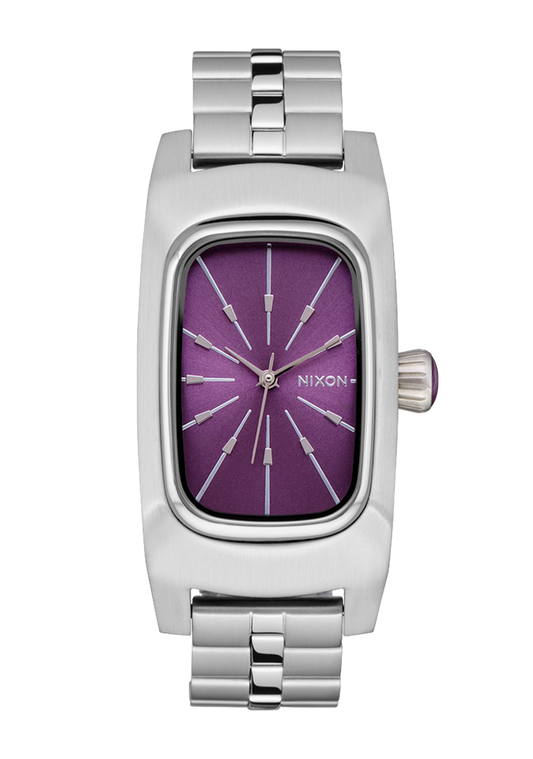 Frankie - Mid Century / Silver / Purple Sunray