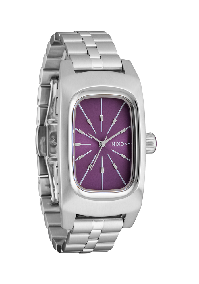 Frankie - Mid Century / Silver / Purple Sunray