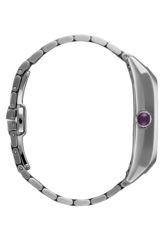 Frankie - Mid Century / Silver / Purple Sunray