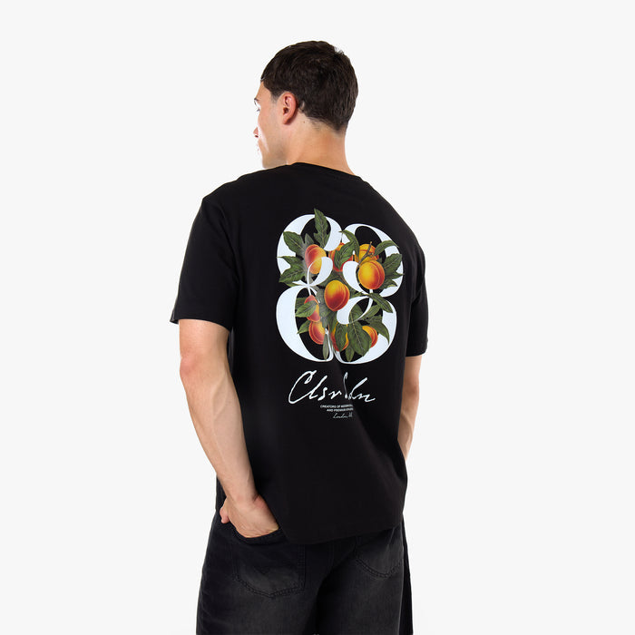 Fruit Emblem T-Shirt  | Black