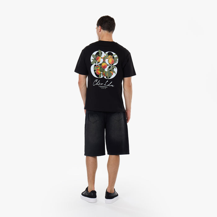 Fruit Emblem T-Shirt  | Black