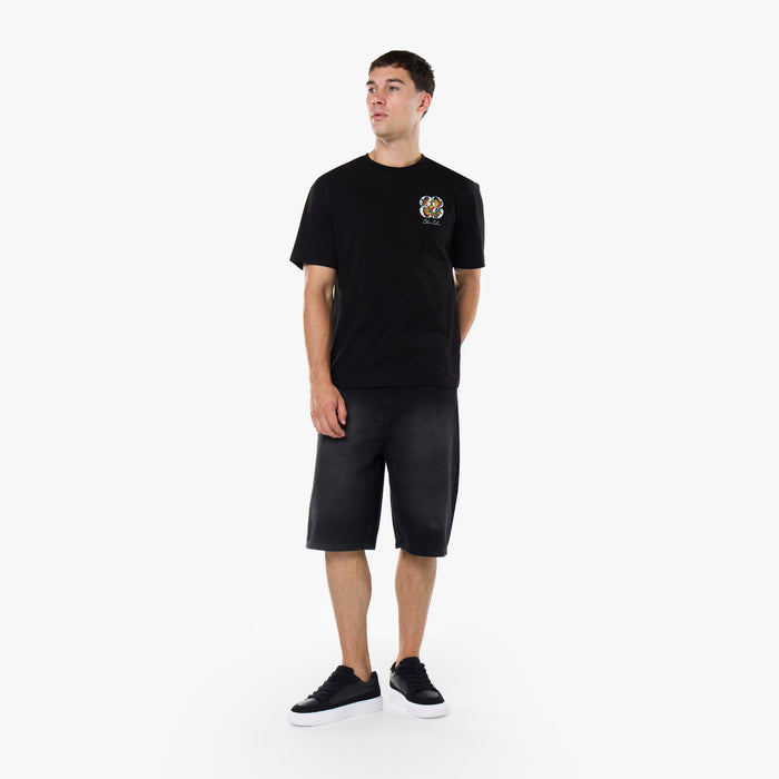 Fruit Emblem T-Shirt  | Black