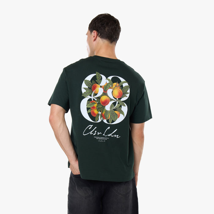 Fruit Emblem T-Shirt  | Forest Green