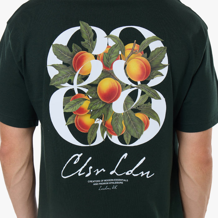 Fruit Emblem T-Shirt  | Forest Green