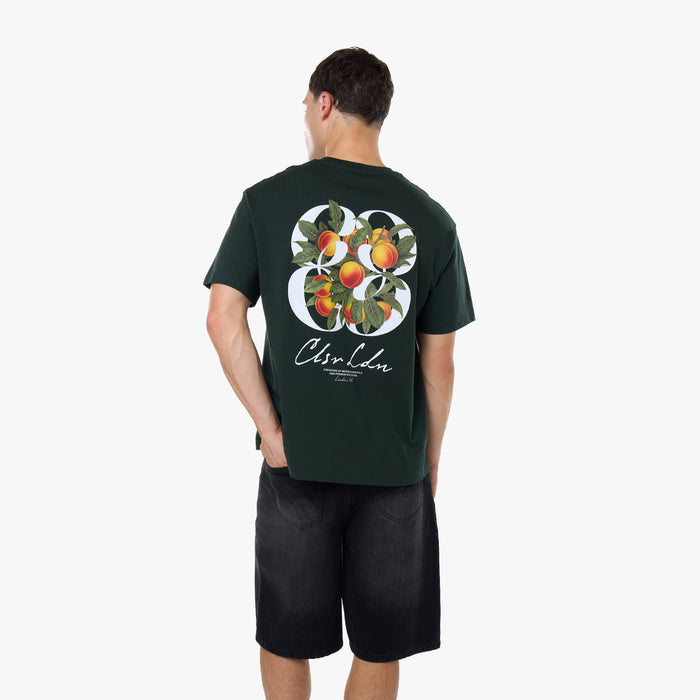 Fruit Emblem T-Shirt  | Forest Green