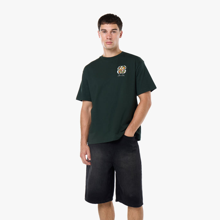 Fruit Emblem T-Shirt  | Forest Green