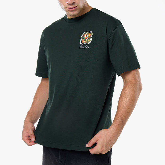 Fruit Emblem T-Shirt  | Forest Green