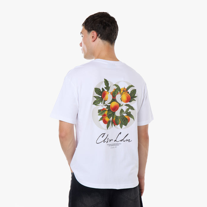 Fruit Emblem T-Shirt  | White
