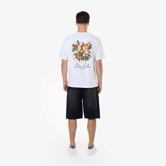 Fruit Emblem T-Shirt  | White