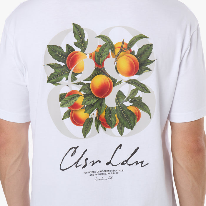 Fruit Emblem T-Shirt  | White
