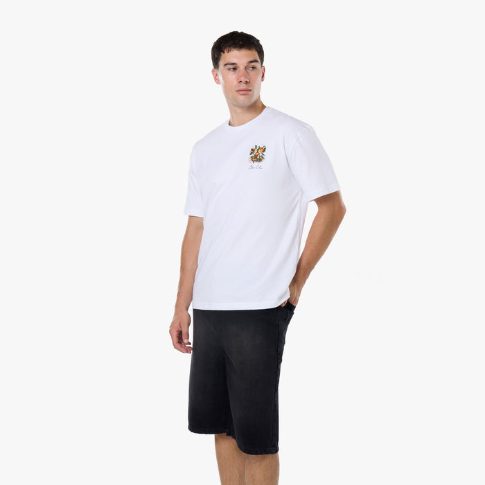 Fruit Emblem T-Shirt  | White