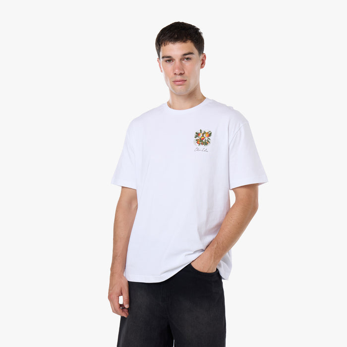 Fruit Emblem T-Shirt  | White