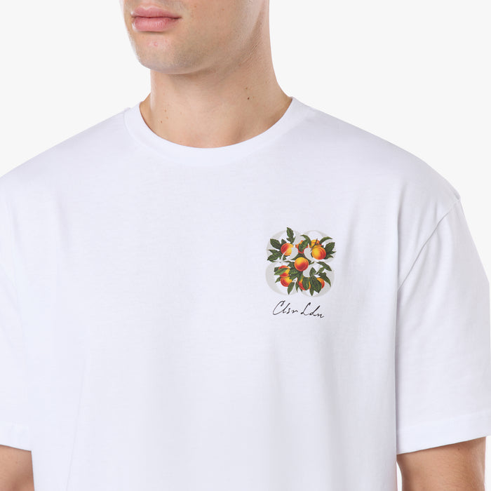 Fruit Emblem T-Shirt  | White