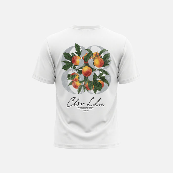 Fruit Emblem T-Shirt  | White