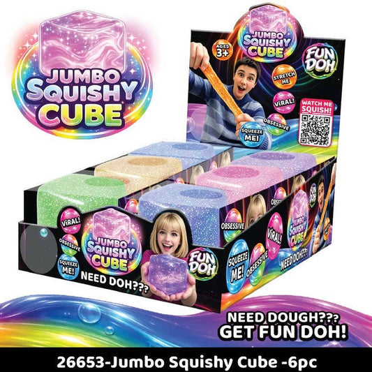Fun Doh JUMBO Squishy Cube