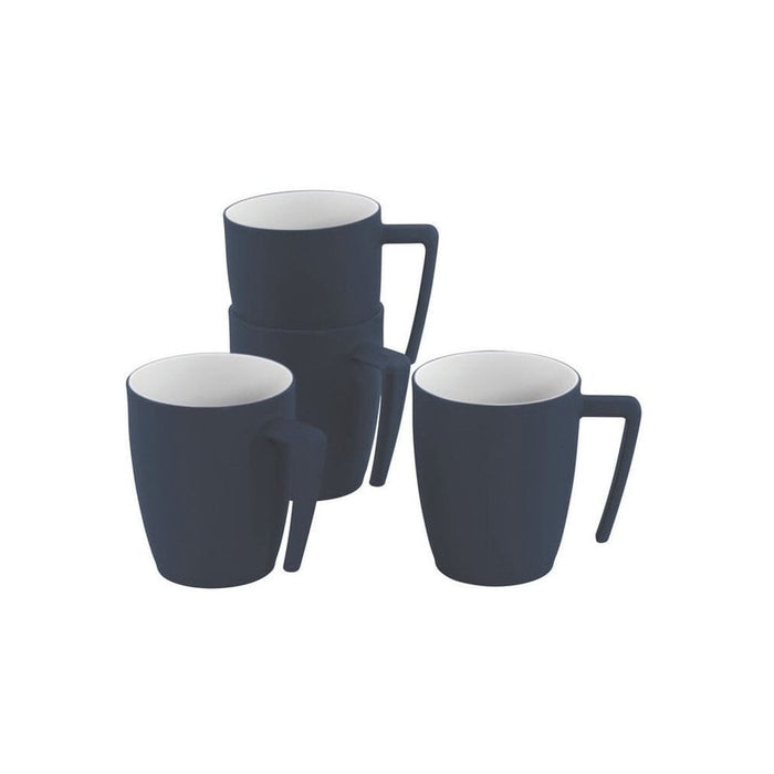 Gala 4 Person Mug Set Navy Night