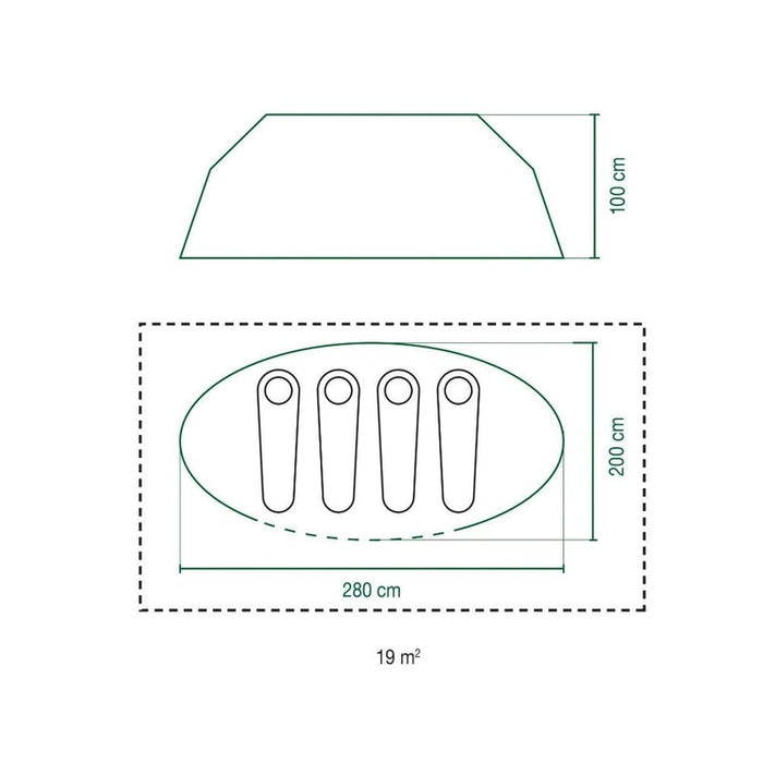 Galiano 4 Person Tent