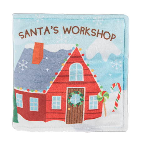 Ganz 6" Santa's Workshop Soft Book