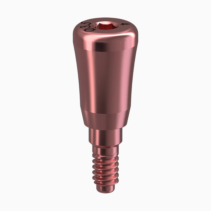 GENESIS ACTIVE™ Conical Healing Abutment, Concave, Ø3.5, H4.0mm