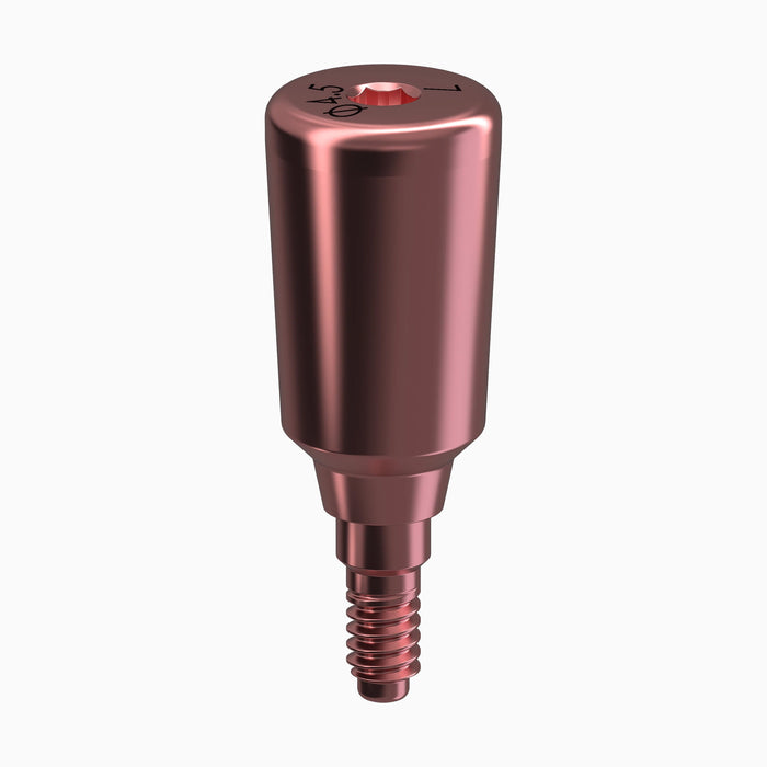 GENESIS ACTIVE™ Conical Healing Abutment, Flared, Ø4.5, H7.0mm