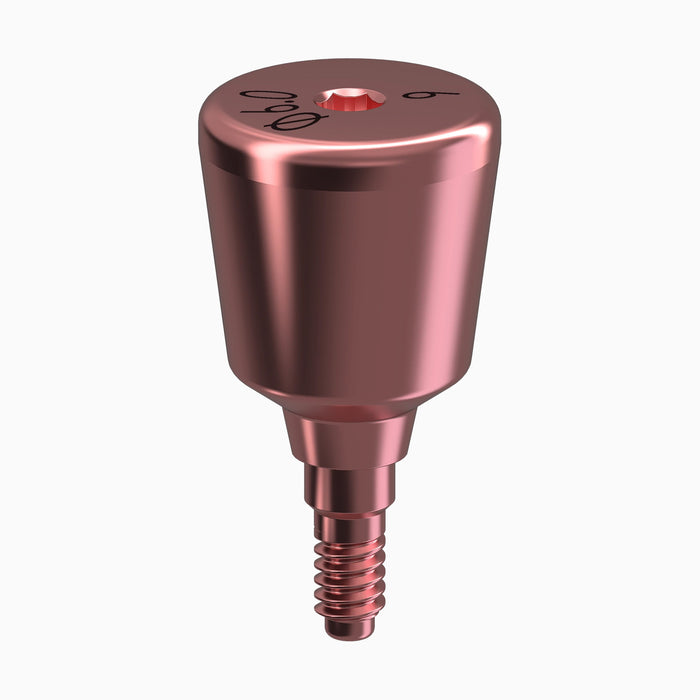GENESIS ACTIVE™ Conical Healing Abutment, Flared, Ø6.0, H6.0mm