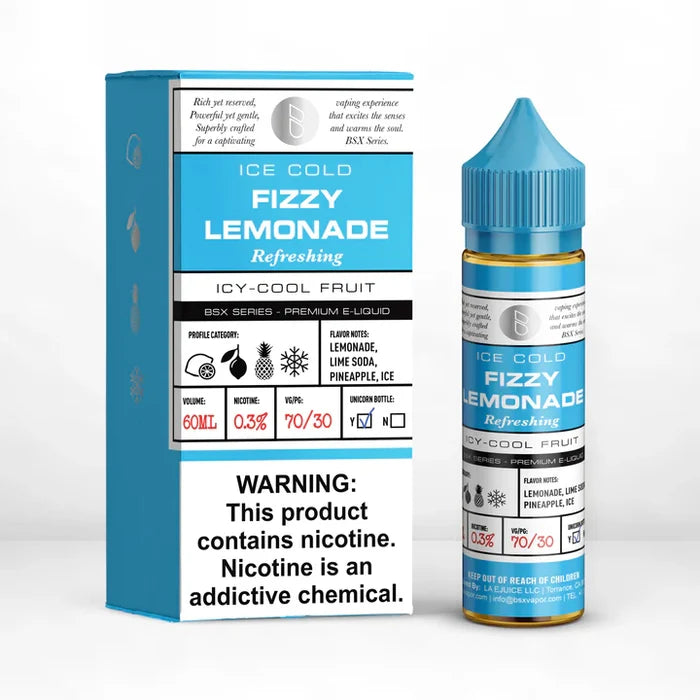 ICE COLD FIZZY LEMONADE REFRESHING 0.6% NICOTINE