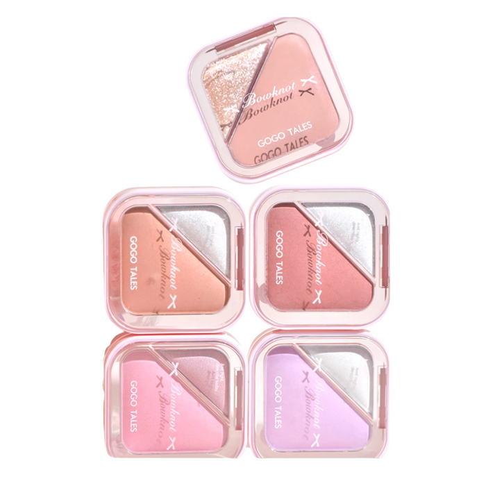 GOGOTALES Boom Boom Dual-color Blush And Highlighter Palette 11g