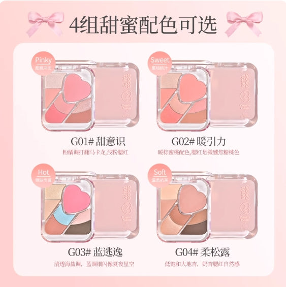 GOGOTALES  Floating Light Weaving Dreams Comprehensive Powder Palette 9g