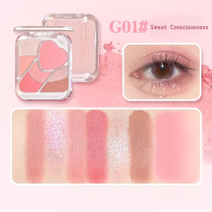 GOGOTALES  Floating Light Weaving Dreams Comprehensive Powder Palette 9g