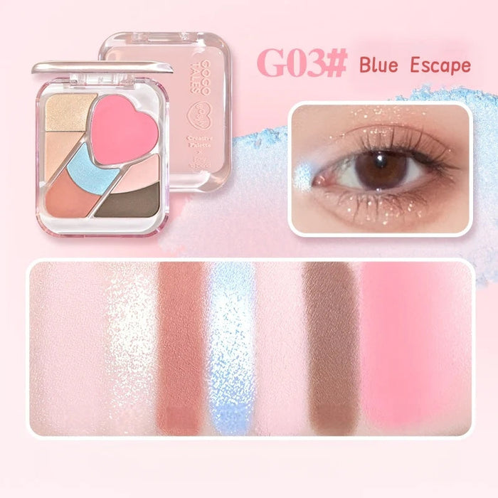 GOGOTALES  Floating Light Weaving Dreams Comprehensive Powder Palette 9g