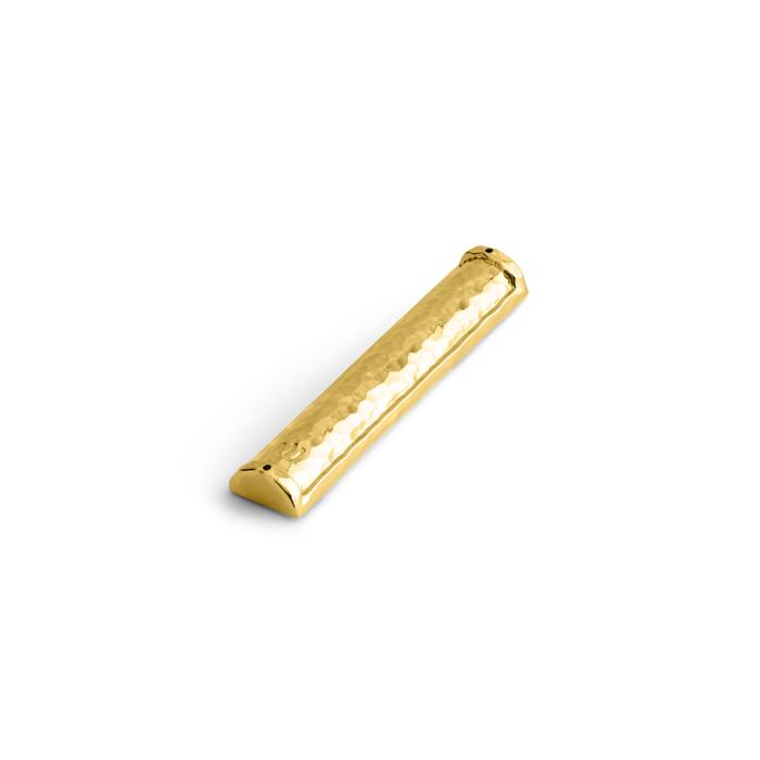 Gold Hammer tone Mezuzah - Michael Aram - Mitzvahland.com