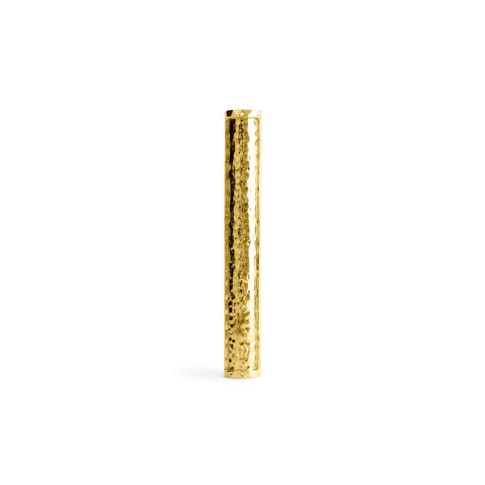 Gold Hammer tone Mezuzah - Michael Aram - Mitzvahland.com