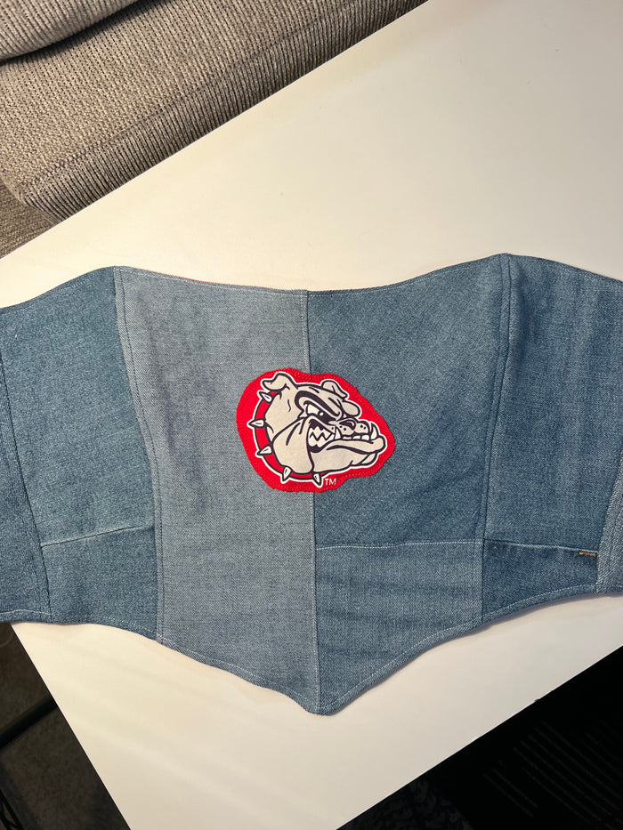 Gonzaga Bulldogs Bustier Womens - Fits size M-L cropped best