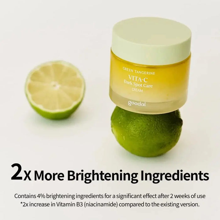 GOODAL Green Tangerine Vita C Dark Spot Care Cream 50 ML - DOKAN