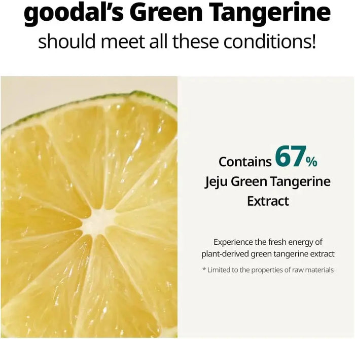 GOODAL Green Tangerine Vita C Dark Spot Care Cream 50 ML - DOKAN